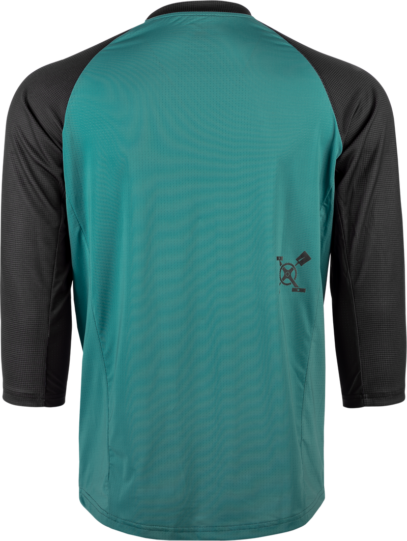 Load image into Gallery viewer, RIPA 3/4 SLEEVE JERSEY EVERGREEN/BLACK MD 352-8132M image 3
