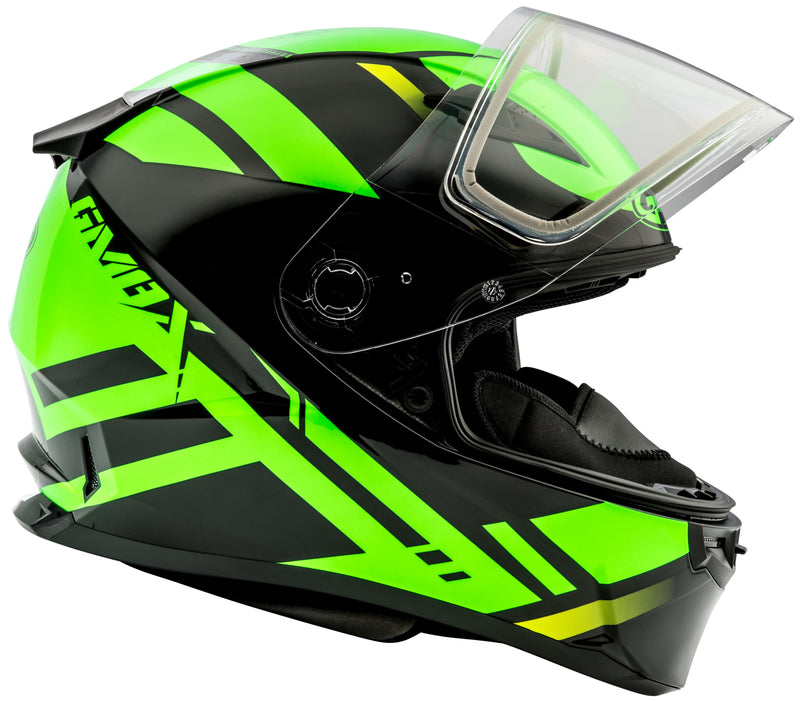 Load image into Gallery viewer, FF-49 FULL-FACE BERG SNOW HELMET BLACK/HI-VIS GREEN XL G2493677 TC-23 image 2
