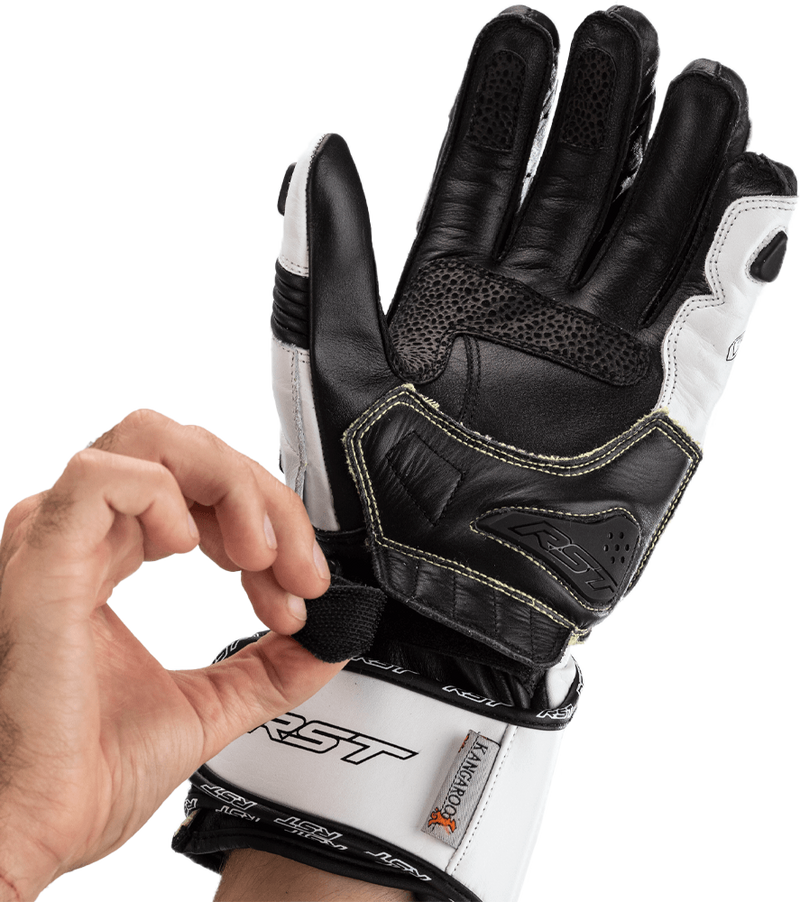 Load image into Gallery viewer, TRACTECH EVO 4 CE GLOVE WHITE/WHITE/BLACK MD 102666WHI-09 image 4
