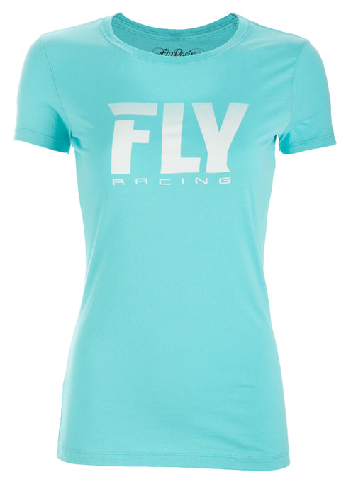 LOGO FADE WOMEN'S TEE BLUE LG 356-0421L image 1