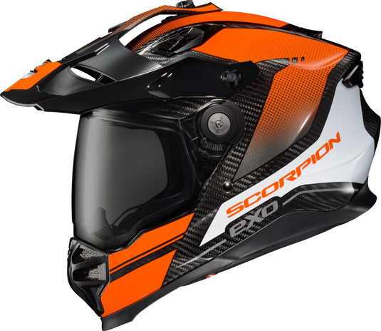 XT9000 CARBON FULL-FACE HELMET TRAILHEAD ORANGE MD XT9-1024 image 2