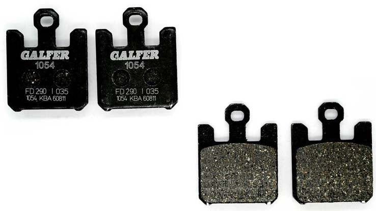 Load image into Gallery viewer, BRAKE PADS SEMI METALLIC FD290G1054 FD290G1054 image 2
