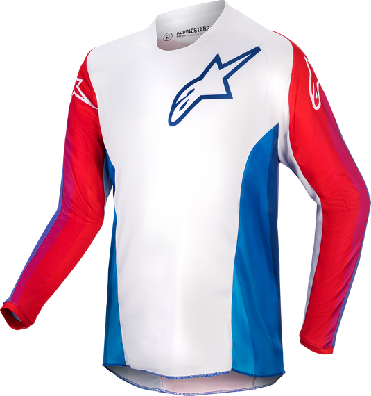 YOUTH RACER PNEUMA JERSEY BLU/MARS RED/WHITE LG 3776924-736-L image 1