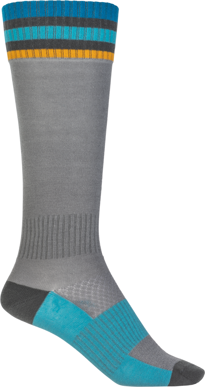 Load image into Gallery viewer, MX SOCKS THIN GREY LG/XL 350-0541L image 1
