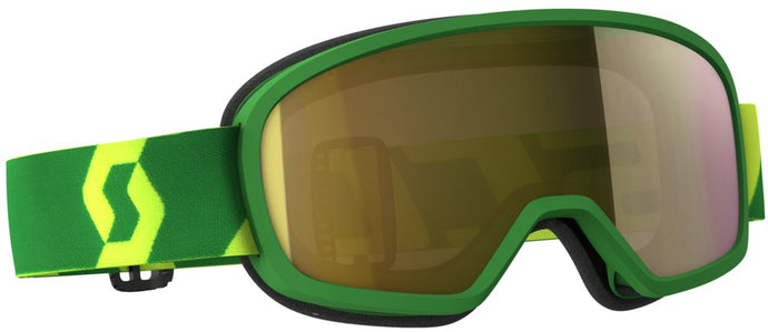 BUZZ PRO GOGGLE GREEN/YELLOW W/GOLD CHROME LENS 262602-1412324 image 1
