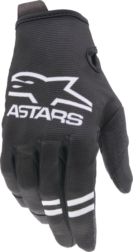 YOUTH RADAR GLOVES BLACK/WHITE SM 3541821-12-S image 1