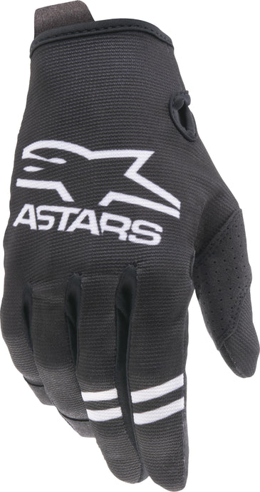 YOUTH RADAR GLOVES BLACK/WHITE XS 3541821-12-XS image 1