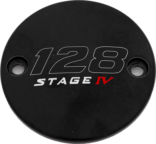 M8 TIMER COVER 128 STAGE IV BLACK 128-05-63BG image 1