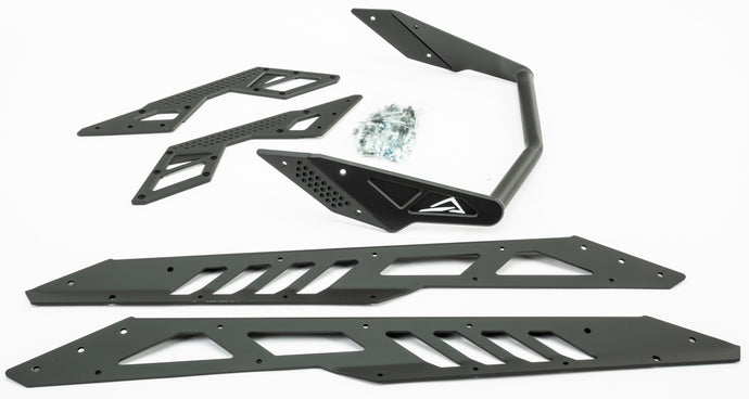 BUMPER REAR S-D GEN 4 AMT 165 TRACK FLAT BLACK D-SDRB465-AMT-FBK image 1