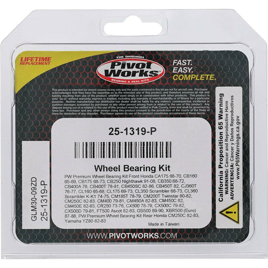 WHEEL BEARING KIT PREMIUM 25-1319-P image 4