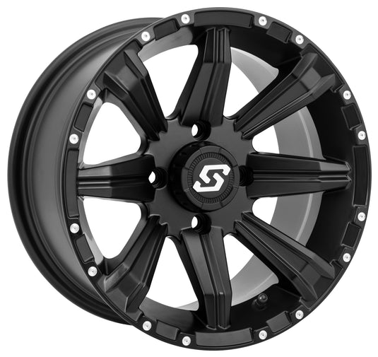 SPARX WHEEL 14X7 4/110 6+1 (+30MM) BLACK A87B-47011-61S image 1