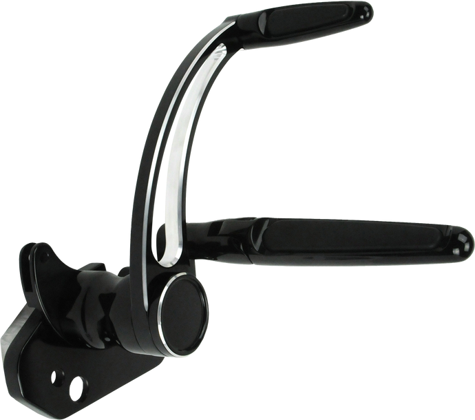 FORWARD CNTRLS BLACK SLOTTED FLH 14-UP FCK-F14AS-FR-SE image 1