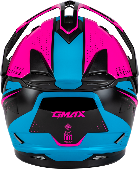 GM-11 DECIMA HELMET BLACK/PINK/BLUE SM A11161234 image 2