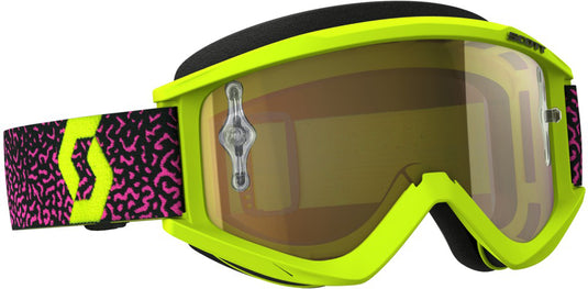 RECOIL XI GOGGLE YELLOW/PINK W/GOLD CHROME LENS 262596-4758324 image 1
