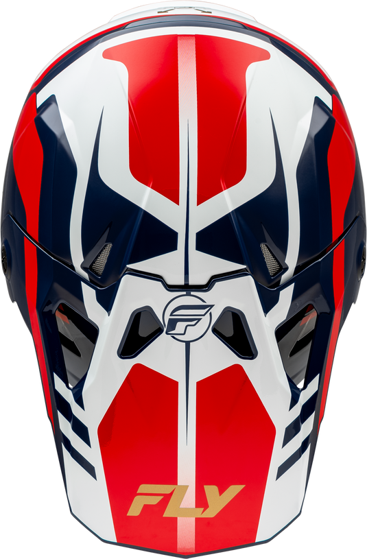 YTH FORMULA CP KRYPTON HELMET RED/WHITE/NAVY YL 73-0037YL image 3