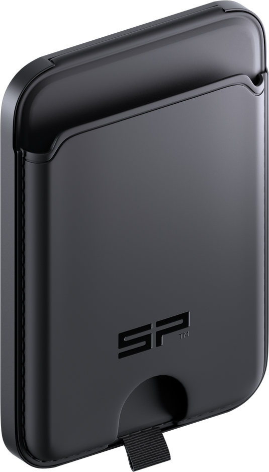 MAGNETIC CARD WALLET SPC+ BLACK 52848 image 1
