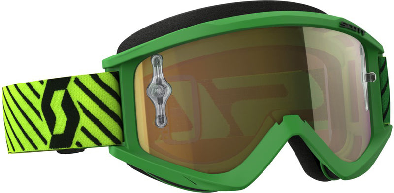 Load image into Gallery viewer, RECOIL XI GOGGLE GREEN/YELLOW W/GOLD CHROME LENS 262596-1412324 image 1
