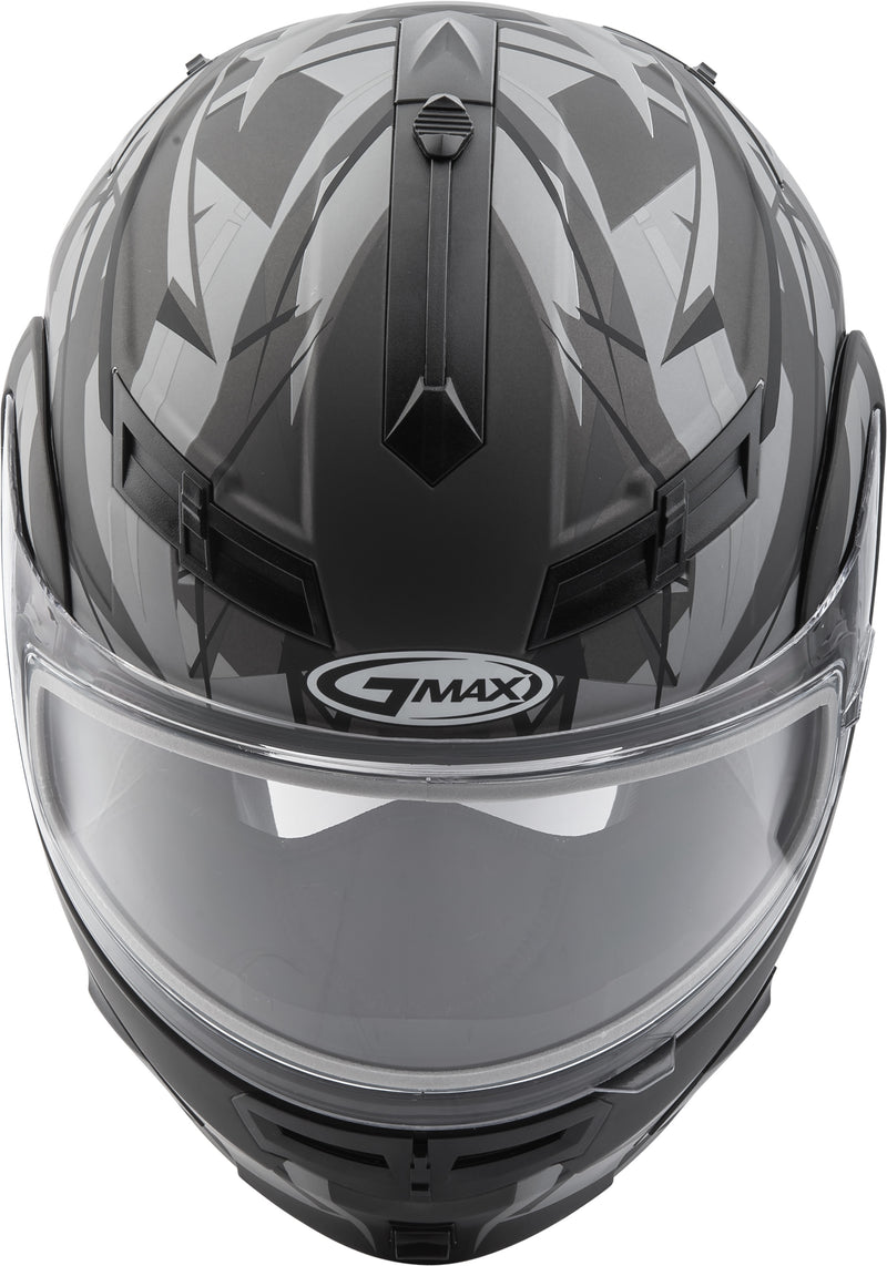 Load image into Gallery viewer, GM-54S MODULAR SCRIBE SNOW HELMET MATTE BLACK/GREY SM G2549024 image 7
