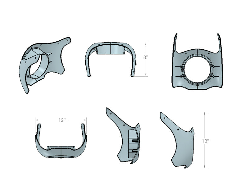 Load image into Gallery viewer, OUTLAW FAIRING B10-0000 image 3
