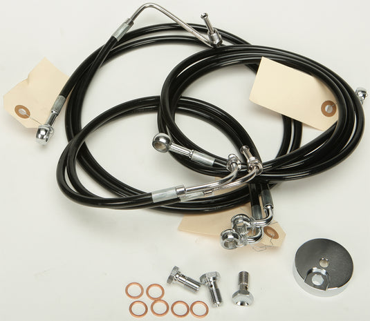 BRAKELINE KIT BLK TOURING HD-0500-BK image 1