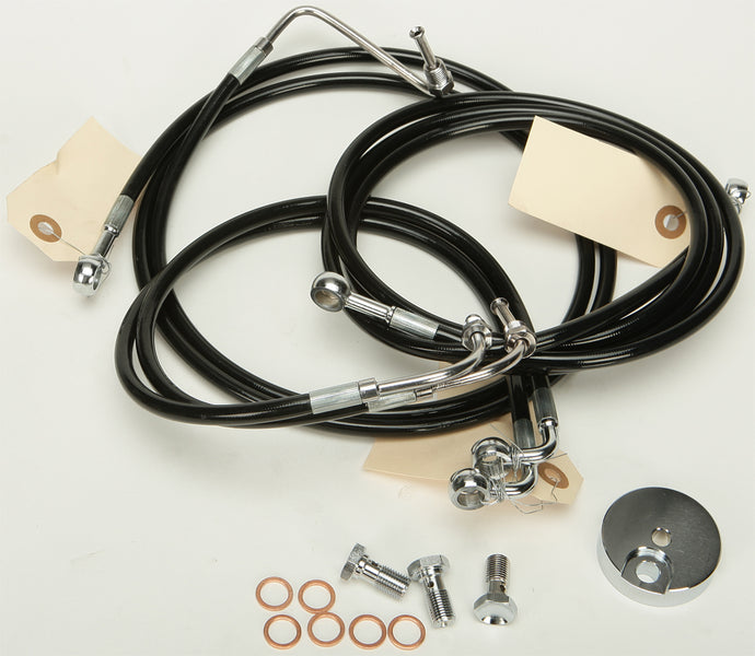 BRAKELINE KIT BLK TOURING HD-0503-BK image 1