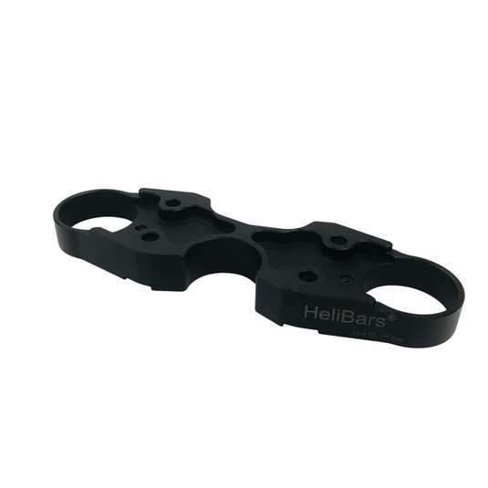 HANDLEBAR RISERS BLACK SUZ HR03161 image 2