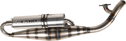 SCOOTER EXHAUST SYSTEM STAINLESS 0923003A image 1
