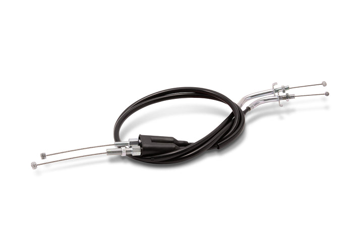 BLACK VINYL THROTTLE CABLE +4
