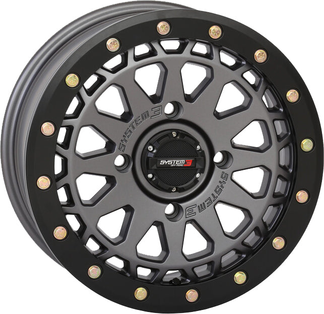 SB6 BL WHEEL 15X7 4+3 (+10MM) 4/137 GUN METAL GREY 15S3-6636 image 1