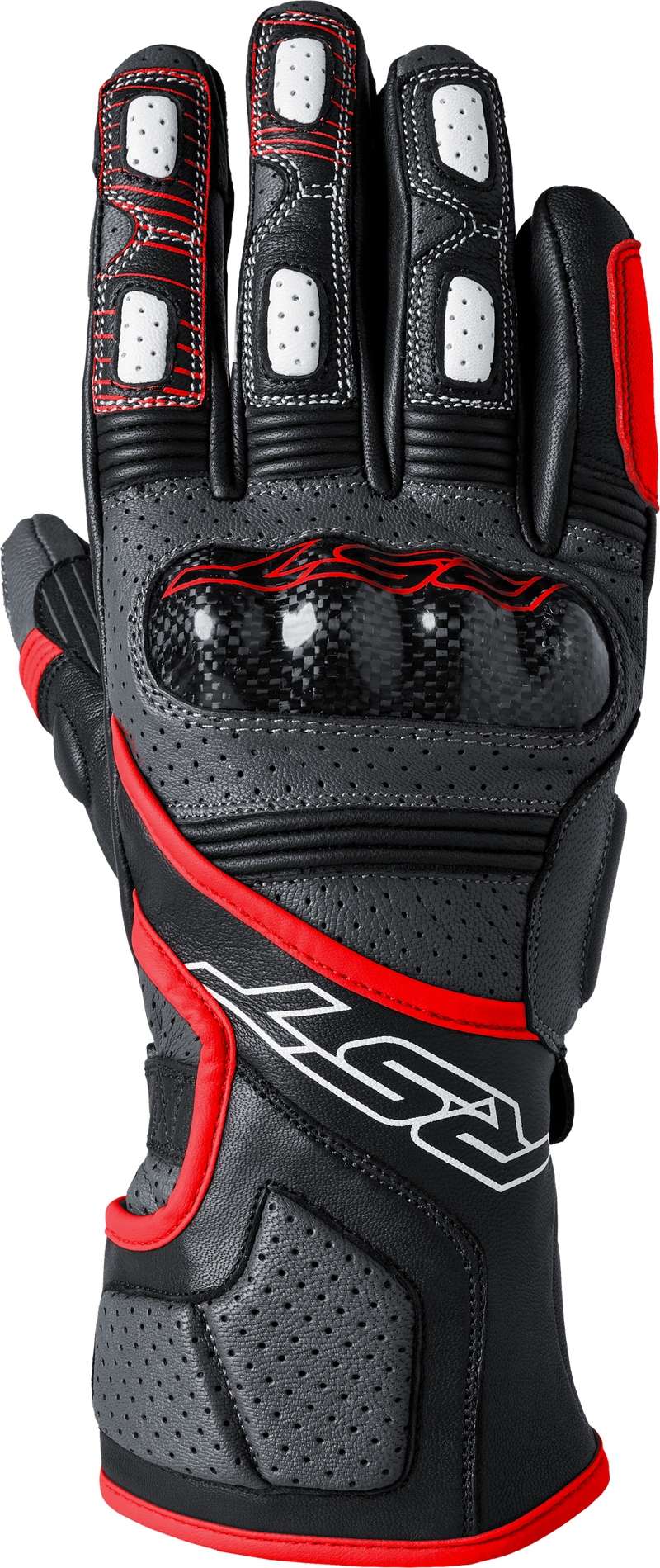 Load image into Gallery viewer, FULCRUM CE GLOVE GREY/RED/BLACK  MD 103179RED-09 image 1
