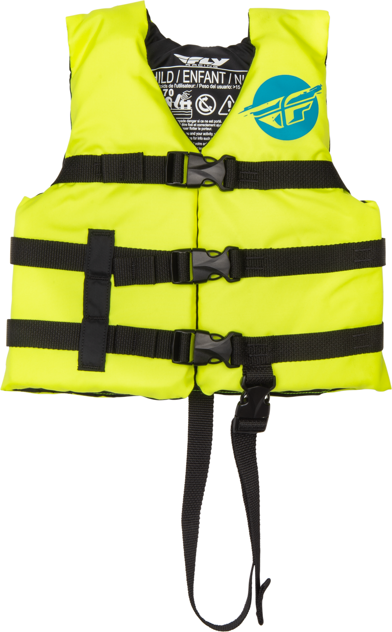 Load image into Gallery viewer, CHILD FLOTATION VEST HI-VIS/BLUE 221-30321 image 1
