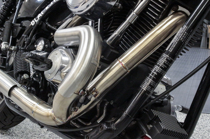 Load image into Gallery viewer, COMP S 2IN1 EXHAUST FXR BRUSHED W/CF END CAP 005-4440199 image 3
