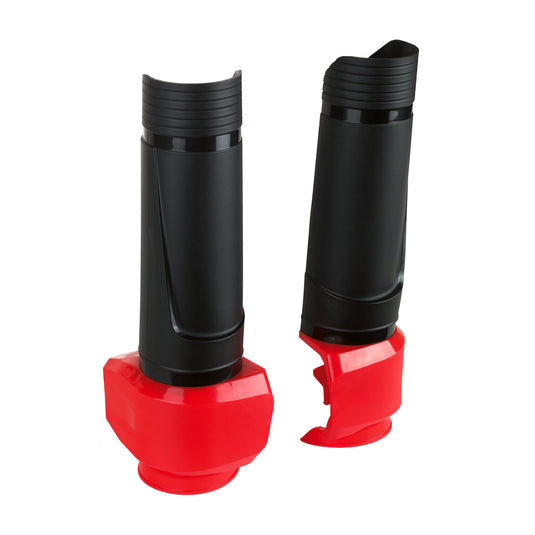 UPPER FORK W/CLAMP PROTECTOR BLACK/RED 8488000004 image 1