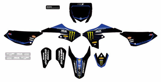 COMPLETE KIT 22 STAR YAM WHITE BG 20-50-072 image 1