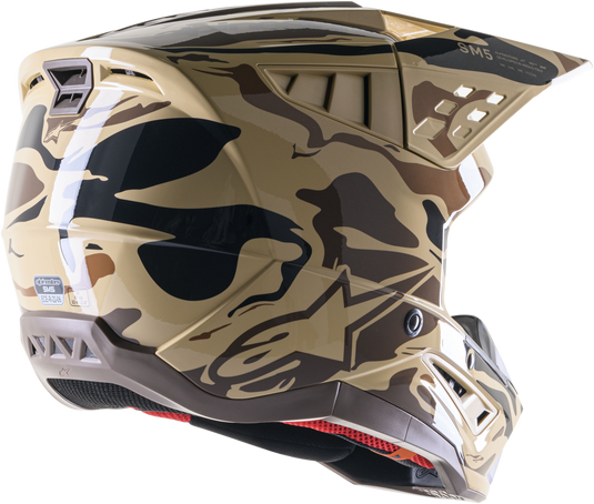 S-M5 MINERAL HELMET DARK BROWN/KANGAROO MATTE XS 8306623-838-XS image 2