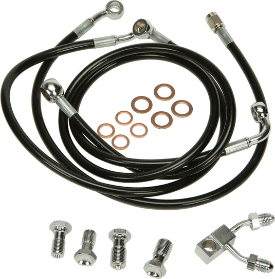BRAKELINE KIT BLK SOFTAIL HD-1001BK image 1