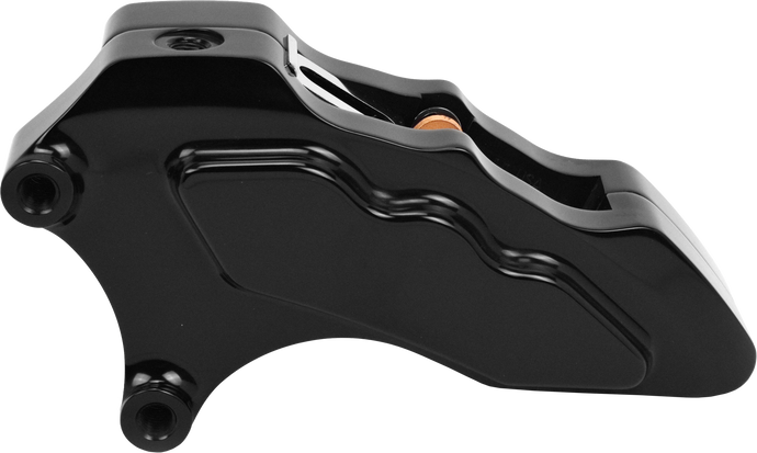 6 PIST DIFF FRONT CALIPER L/H BLACK 00-UP W/ 13