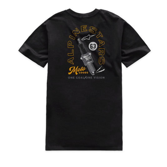 SPARKY CSF TEE BLACK LG 1214-73146-10-L image 2