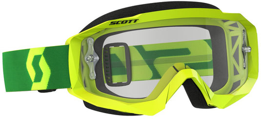HUSTLE GOGGLE YELLOW/GREEN W/CLEAR WORKS LENS 262592-2489113 image 1
