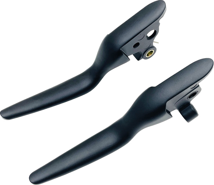 LSR LEVER SET BLACK FLT `21-UP CBL CLUTCH 053843 image 1