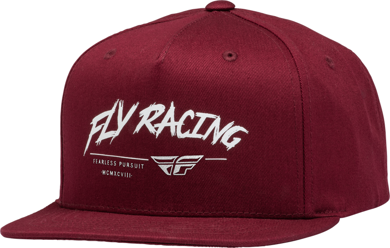 Load image into Gallery viewer, YOUTH FLY KHAOS HAT MAROON/WHITE 351-0099 image 1
