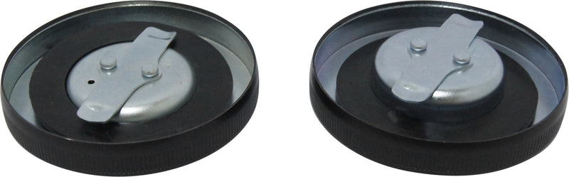 Load image into Gallery viewer, CAM STYLE GAS CAP SET BLACK 75-007BK image 2
