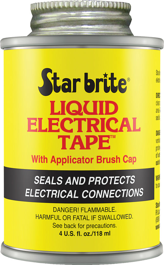 LIQUID ELECTRICAL TAPE BLACK 4 OZ 084104B image 1