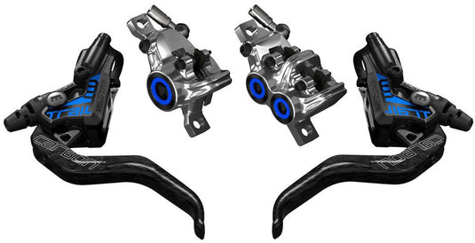 MT TRAIL FRONT/REAR BRAKE SET BLACK/BLUE/CARBON 2 701 213 image 1