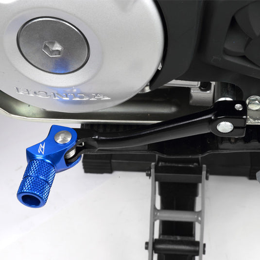 FORGED SHIFT LEVER BLUE YAM +10MM ZE90-4516 image 2