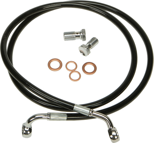 BRAKELINE KIT BLK DYNA HD-1202-BK image 1