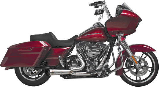 COMP S 2IN1 EXHAUST TOURING BRUSHED 005-4950199 image 2