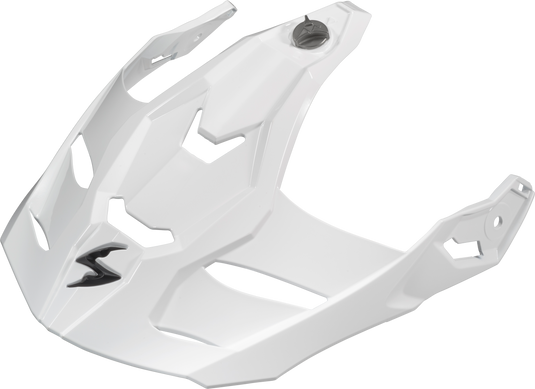 XT9000 PEAK VISOR WHITE 52-590-14 image 1