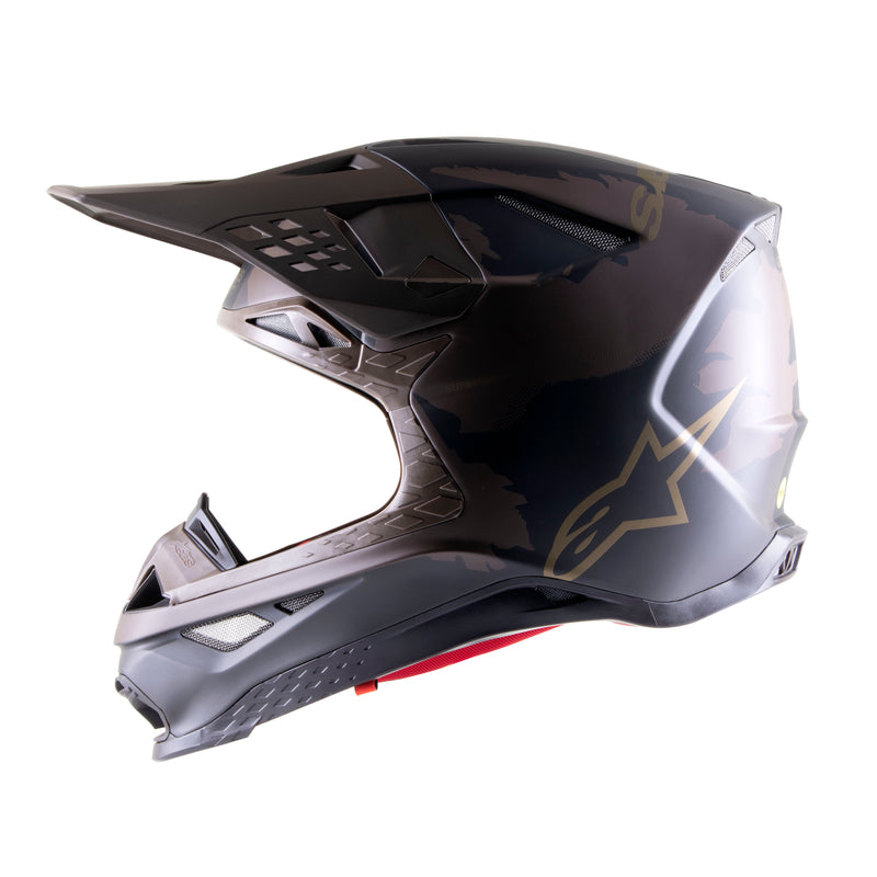 Load image into Gallery viewer, S-M10 LE SQUAD 23 HELMET DARK BROWN/KANGAROO GOLD MD 8302823-839-M image 4
