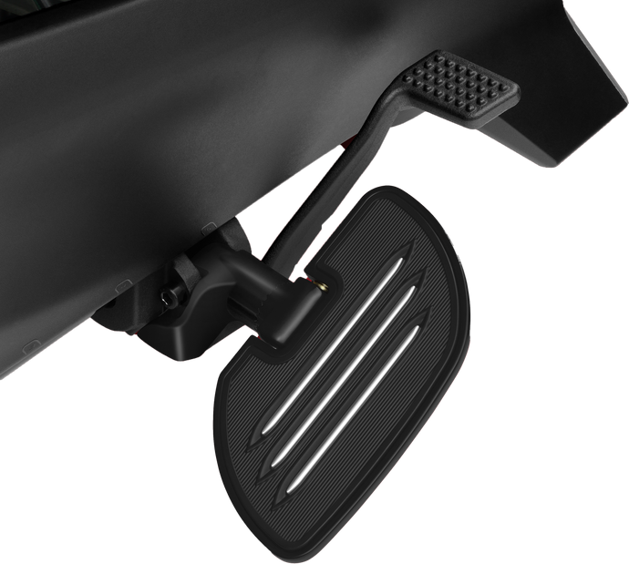 COMMANDER DRIVER FLOORBOARD BLACK CAN 41-404BK image 1